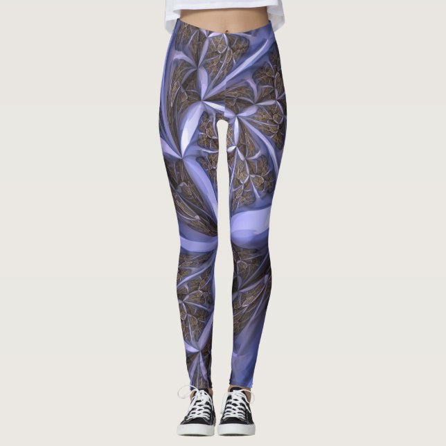 Blue Star Leggings (Vorderseite)