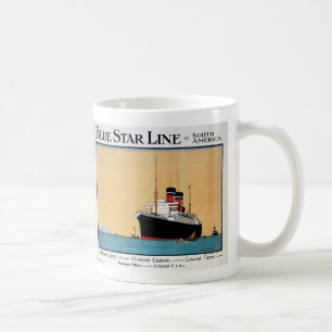 Blue Star Liner Kaffeetasse