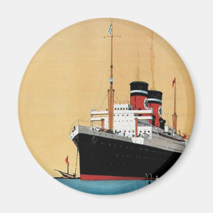 Blue Star Liner Magnet