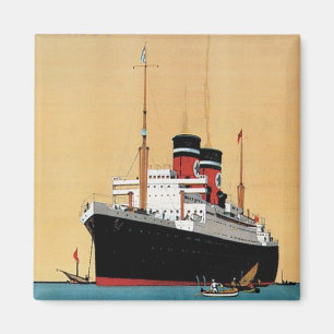 Blue Star Liner Magnet