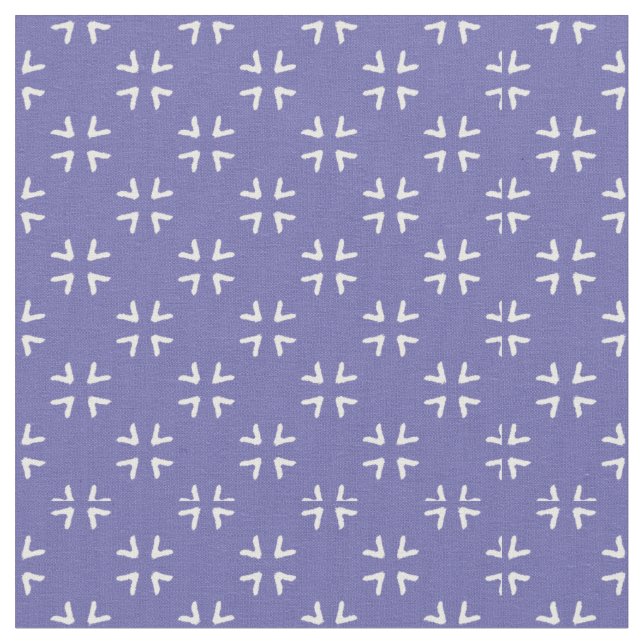 Blue Star - Oberflächendesign wie Stoff (Nahaufnahme)