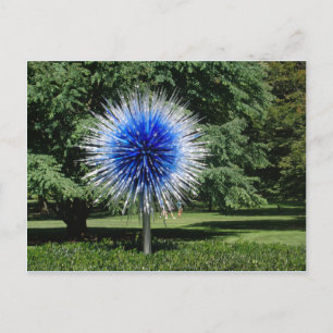 Blue Star Postcard Postkarte