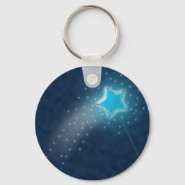 Blue Star Schlüsselanhänger