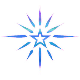 Blue Star Shine Minimalist Mug | Glow Art Kaffeetasse