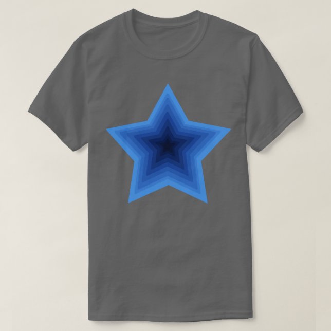 Blue Star T-Shirt (Design vorne)