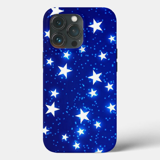 Blue Stargazer Case-Mate iPhone Hülle (Rückseite)