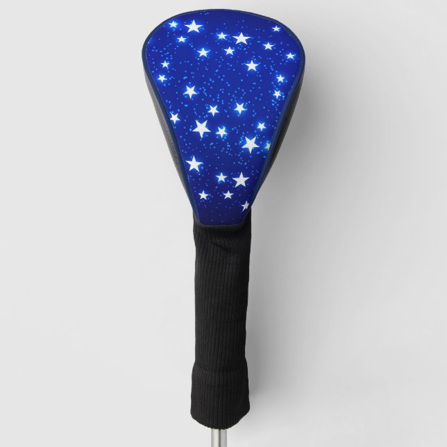 Blue Stargazer Golf Headcover (Vorderseite)