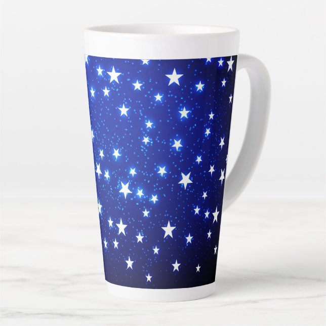 Blue Stargazer Milchtasse (Rechte Ecke)