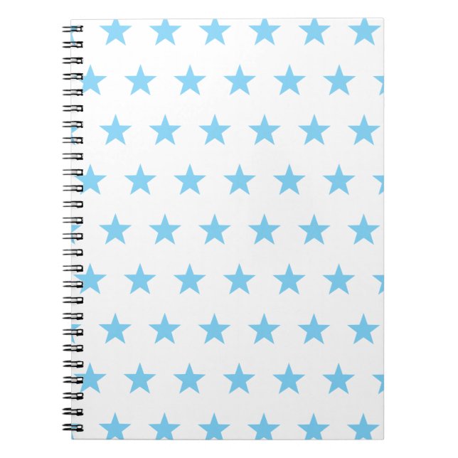 Blue Stars Notizblock (Vorderseite)