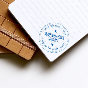 Blue Stars und Personalisierte Phantastische Joble Permastempel