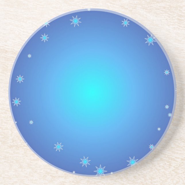 Blue Stars Untersetzer (Vorne)