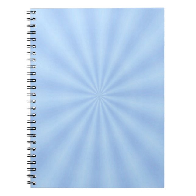 Blue Sternexplosion Notebook Notizblock (Vorderseite)