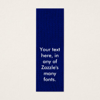 Blue Stockinette
