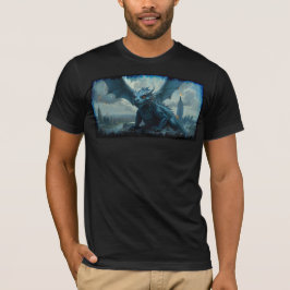 Blue Stone Dragon besucht New York T-Shirt