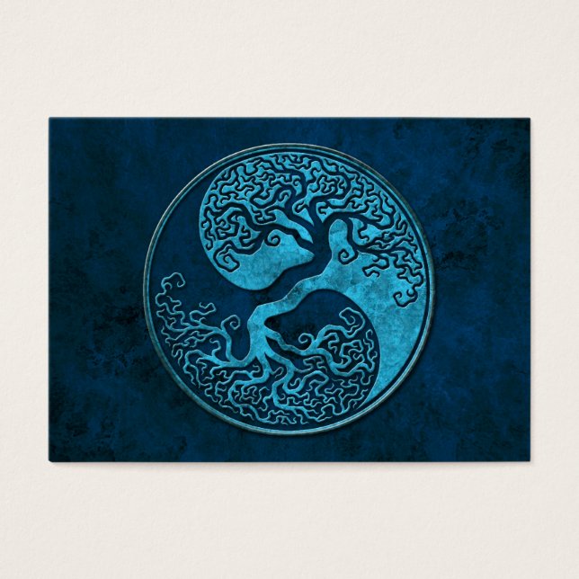 Blue Stone Yin Yang Tree (Vorderseite)