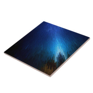 Blue Streak Stack Fliese