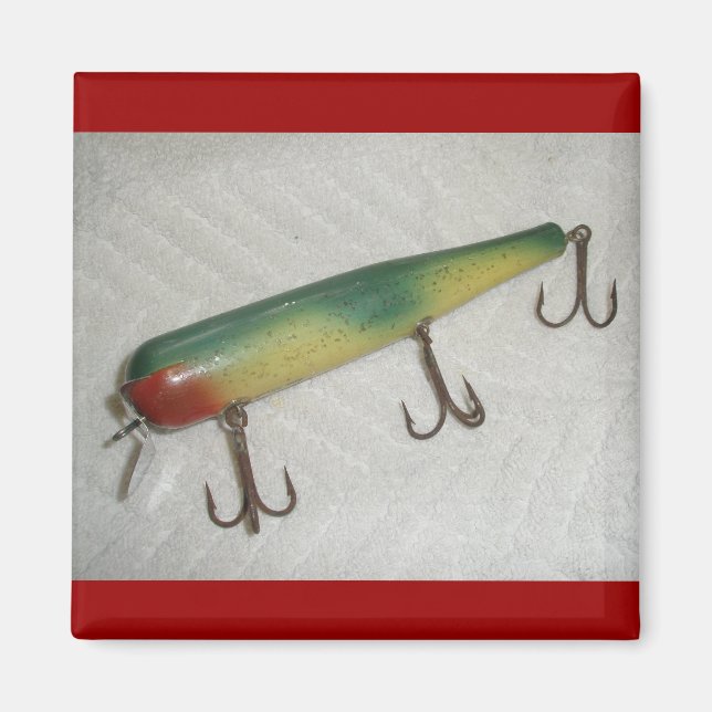 Blue Streak Vintag Lure Magnet (Vorne)