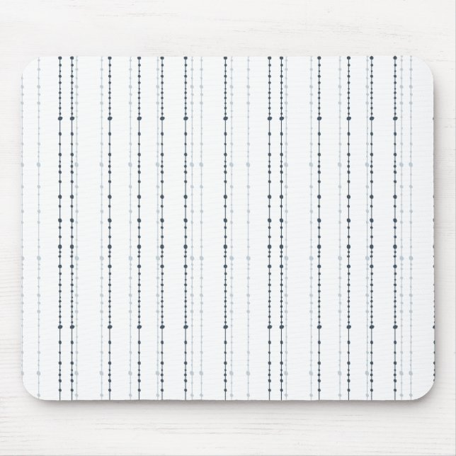 Blue String Punkt Mauszeiger Mousepad (Vorne)