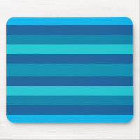 Blue Stripes Custom Mousepad