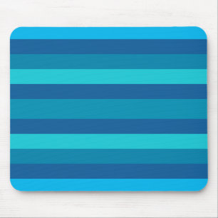 Blue Stripes Custom Mousepad