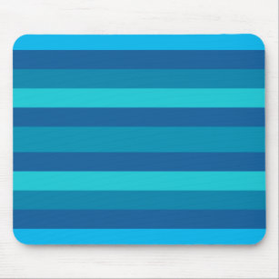 Blue Stripes Custom Mousepad
