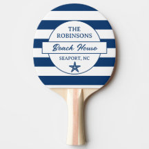 Blue Stripes Family Beach House