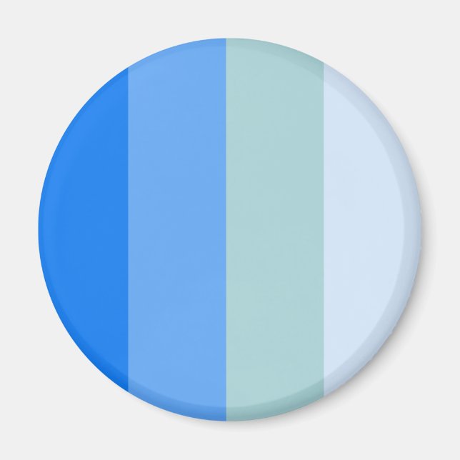 Blue Stripes Maritime Magnet (Vorne)