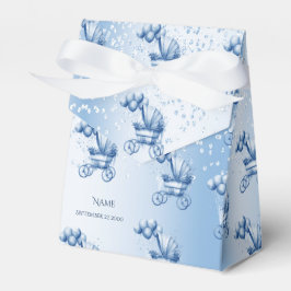 Blue Stroll Favor Box Geschenkschachtel