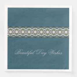 Blue Stylish Everyday Serviette