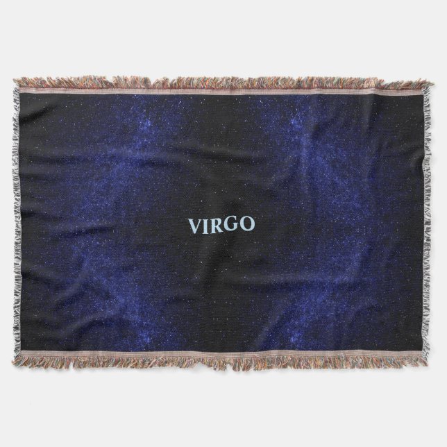 Blue Stylish Galaxy Cluster Virgo Decke (Vorderseite)