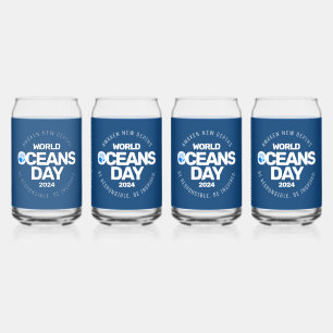 Blue Stylized Earth Waves Dosenglas