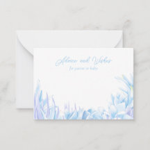 Blue Succulent Baby Shower Ratschläge Botanisch