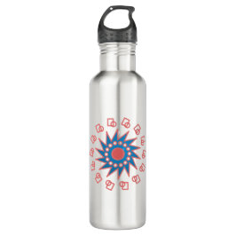 Blue Sun Edelstahlflasche