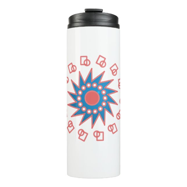 Blue Sun Thermosbecher (Vorderseite)