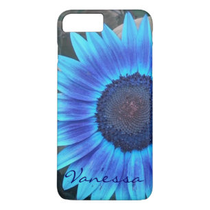 Blue Sunflower case *personalize*