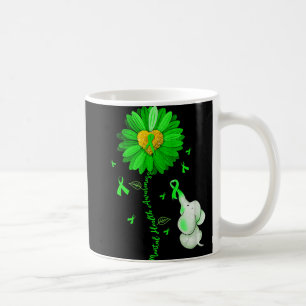Blue Sunflower Elephant Outfit verbreitet psychisc Kaffeetasse