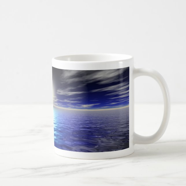 Blue Sunrise Kaffeetasse (Rechts)
