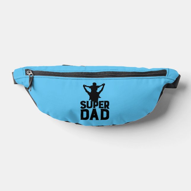 Blue Super Vater Happy Vathers Day 2024 Bauchtasche (Ablage )