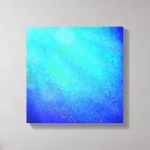 Blue Supernova - Vibrannte Canvas Print
