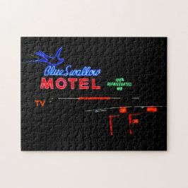 Blue Swallow Motel Sign, Route 66, Tucumcari, N.M.