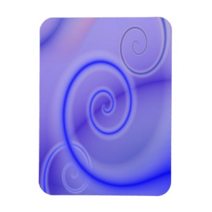 Blue Swirl Flexibles Magnet