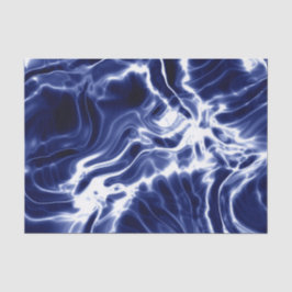 Blue swirly pattern  seidenpapier