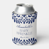 Blue Talavera Tile Spanish Fiesta Baby Sprinkle