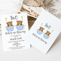 Blue Teacups Zwillingsschwänze zwei Babys mit Baby