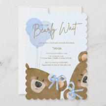 Blue Teddy wir können frühzeitig abwarten Twins Ba