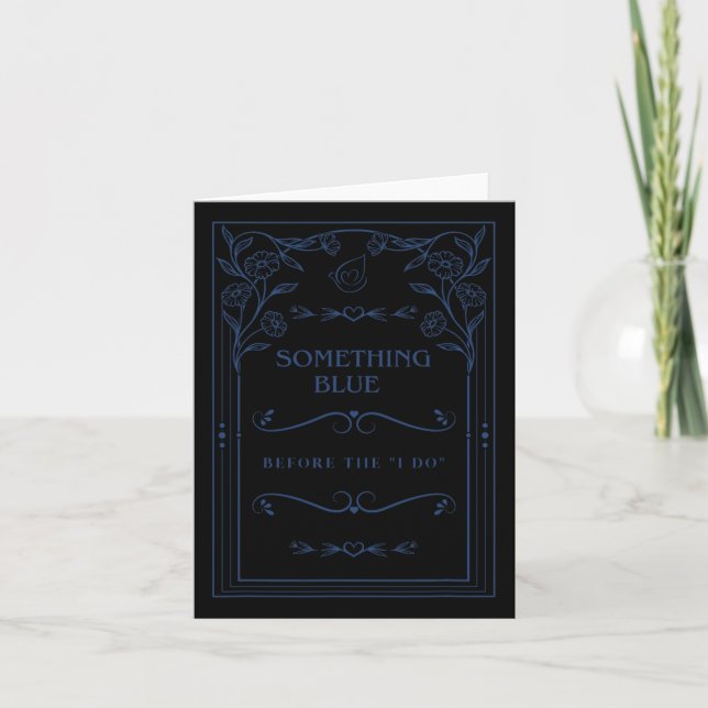 Blue Theme Bach Hen Party Matching Bride Wedding S Karte (Vorderseite)