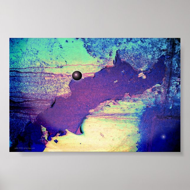 Blue Theory von Gregory Gallo Poster (Vorne)