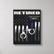 Blue Thin Line Grunge Canvas Print