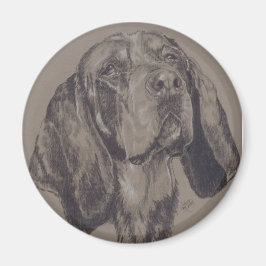 Blue Tick Coonhound Magnet