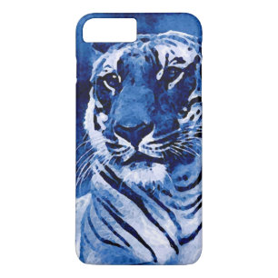 Blue Tiger Artwork iPhone 7 Plus Fall Case-Mate iPhone Hülle